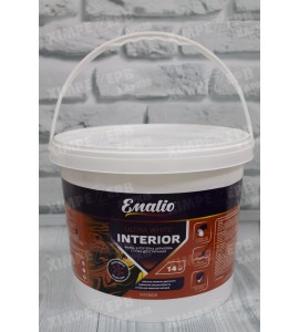Фарба Інтер'єрна акрилова стійка до сухого стирання Emalio