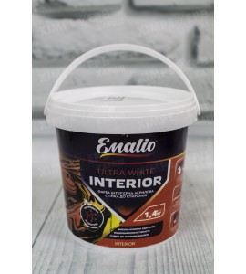 Фарба Інтер'єрна акрилова стійка до сухого стирання Emalio