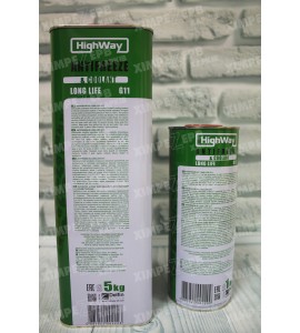 Антифриз -40 LONG LIFE G11 зелений Hight Way Антифриз -40 LONG LIFE G11 зелений Hight Way