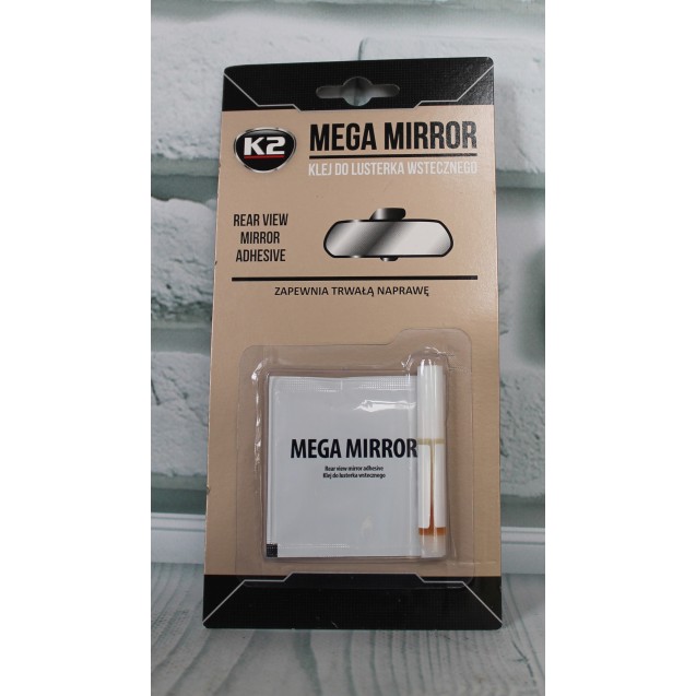 Клей для дзеркал заднього виду K2 Mega Mirror 0,6мл + 0,5мл B110