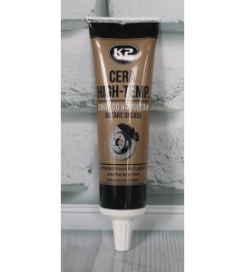 Мастило супортів гальм K2 TURBO CERA HIGH-TEMP, 100 мл, пластична синтетична чорна