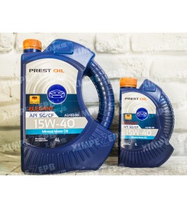 Олива моторна PREST OIL 15W-40 SG/CD