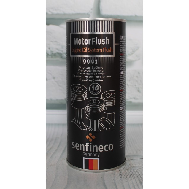 Промивка масляної системи Senfineco 9991 Motor Flush Engine Oil System Flush 443 мл (10 хвилин)