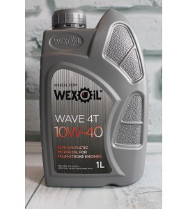WEXOIL WAVE 4T 10W-40 1л Напівсинтетична моторна олива