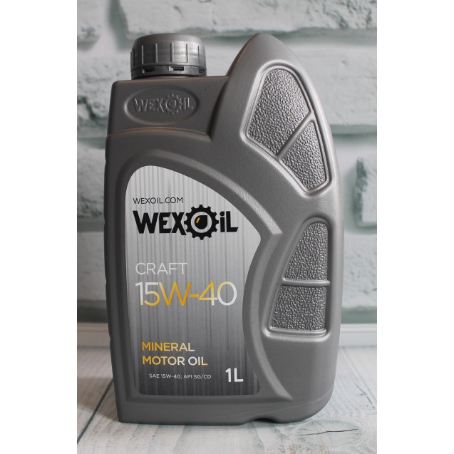 WEXOIL CRAFT 15W-40 Мінеральна моторна олива