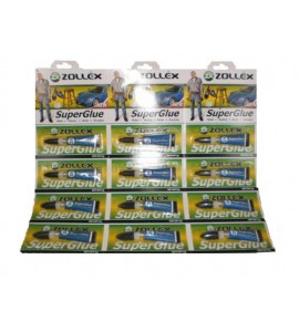 Супер клей SuperGlue (планшет 12шт по 3гр.)