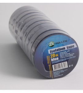 Стрічка ізоляційна (10 штук) синя 10м